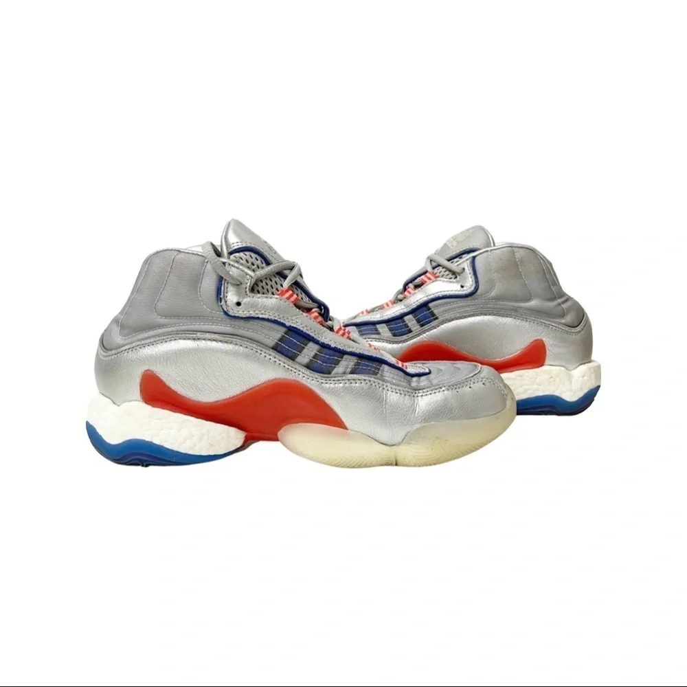 Adidas Crazy 98 X BYW Silver Micropacer Shoes Men's US 9- EF5537 (Kobe Bryant)